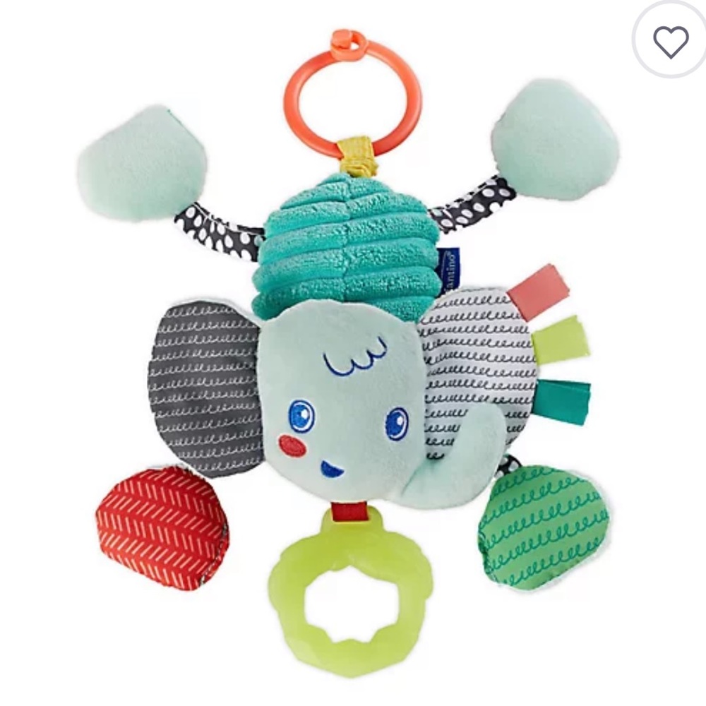 Cute Elephant Car Seat Toy